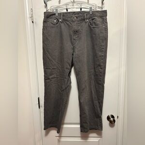 Banana Republic Straight Jeans Gray‎ Men’s 36 X 30 GUC